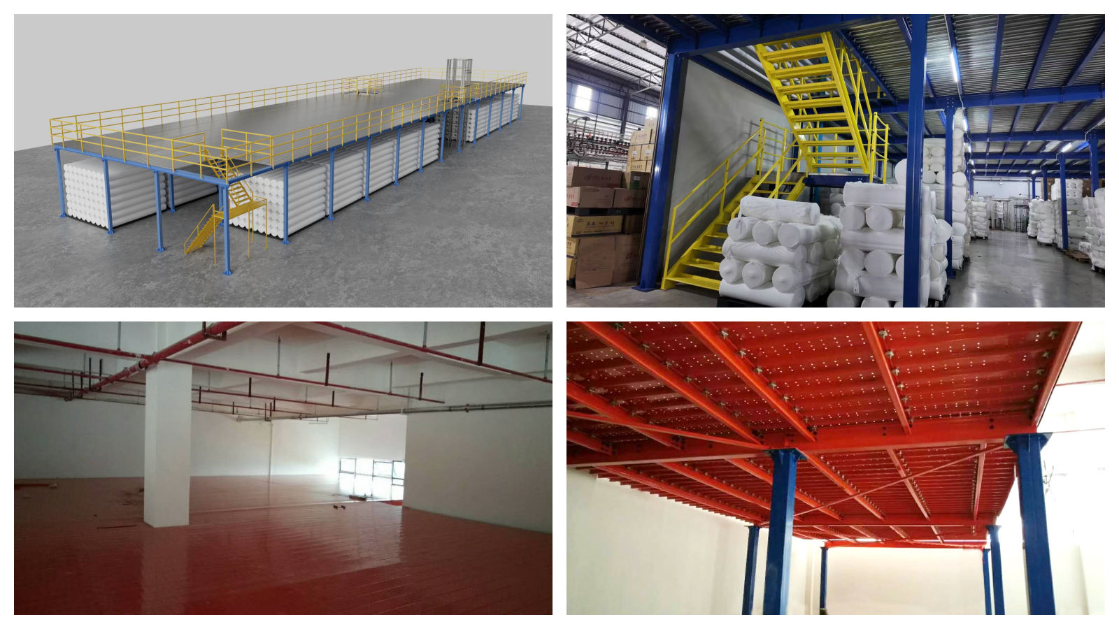 Zhuku provides complete steel platform racking solutions