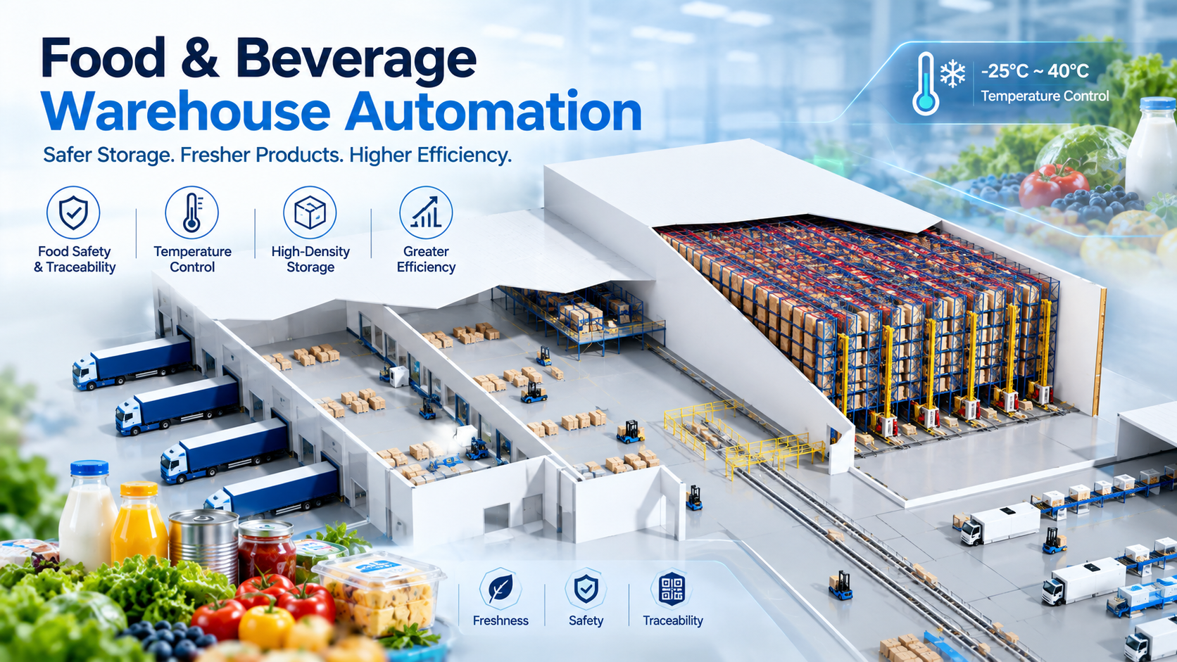 Food & Beverage Warehouse Automation