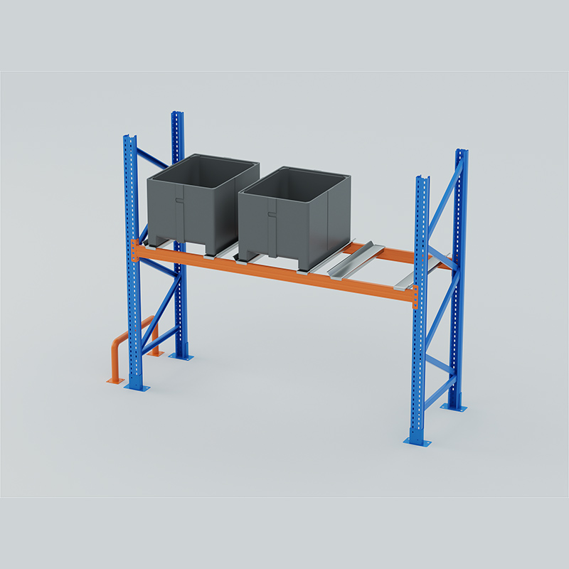 Industrial Pallet Racking System with adjustable beams for warehouse storage