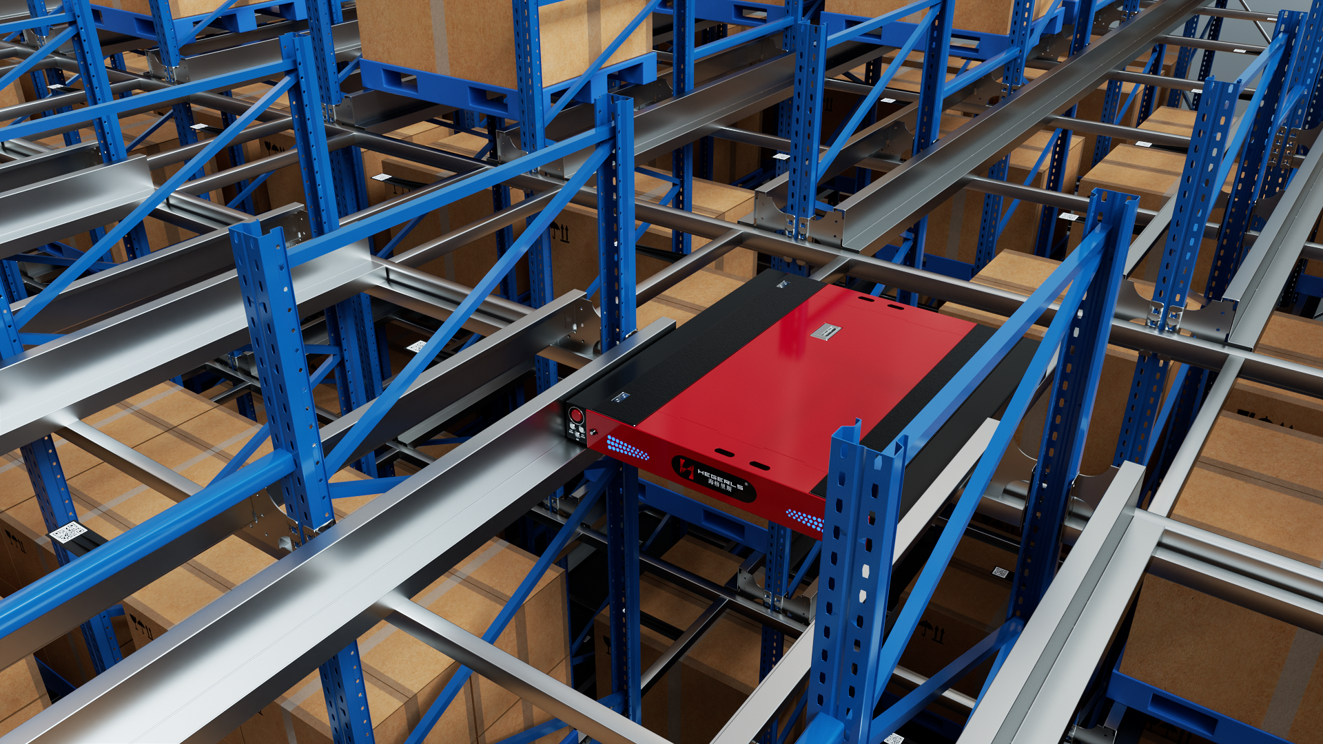 food warehouse shuttle storage system