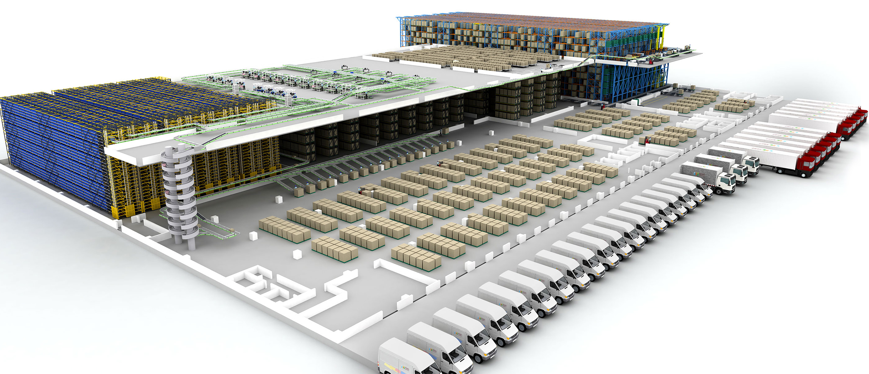 3PL & Logistics Warehouse Automation Storage Solution