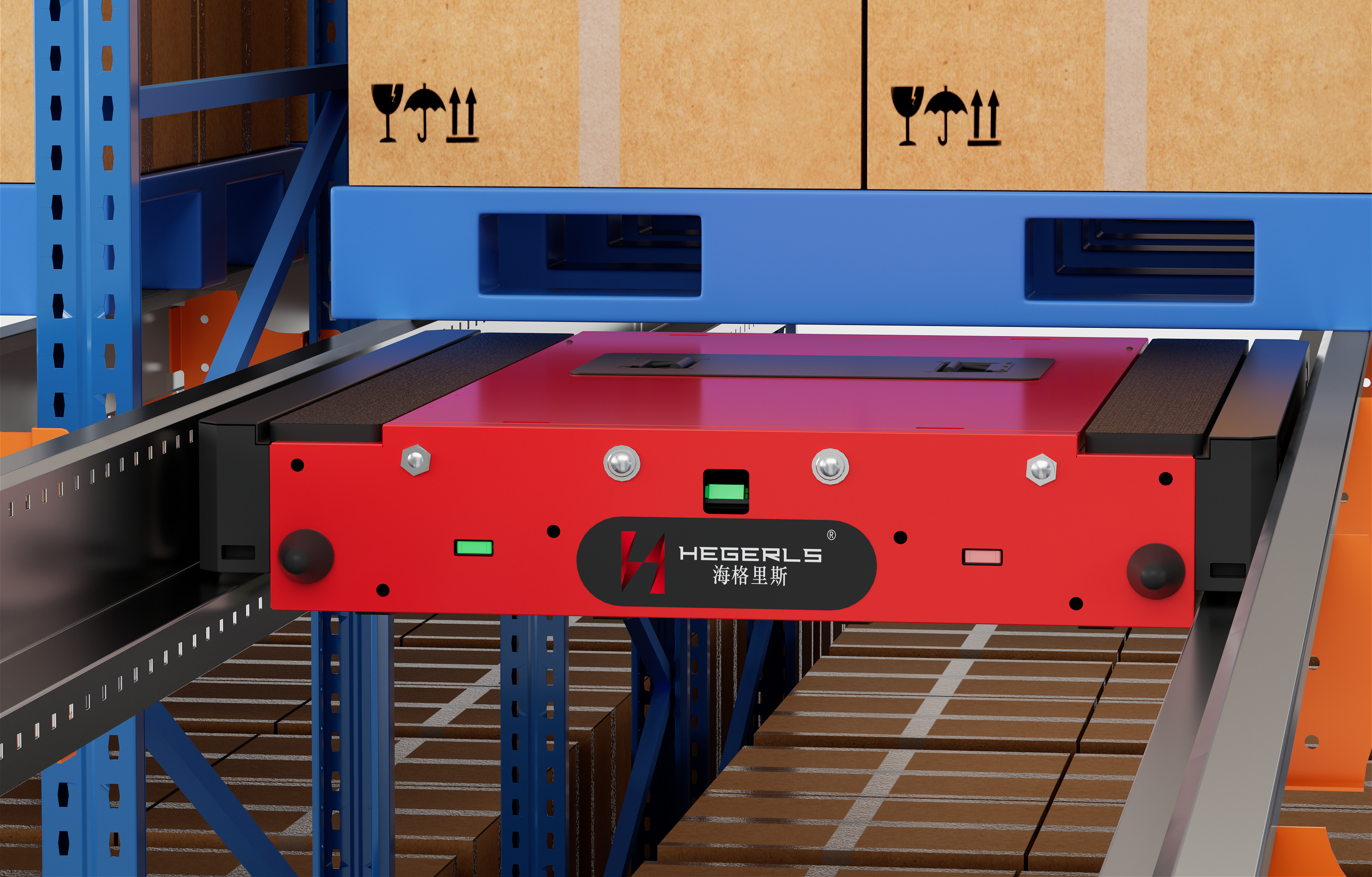 flexible pallet shuttle system warehouse automation system