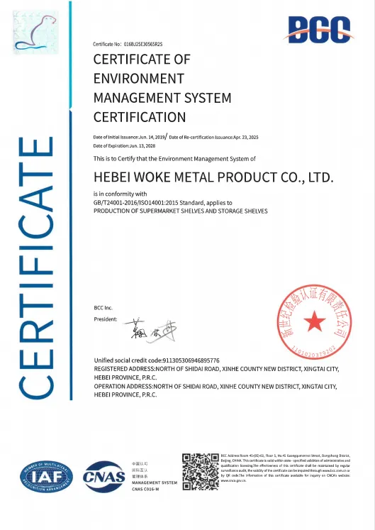 Environmental Management System Certification