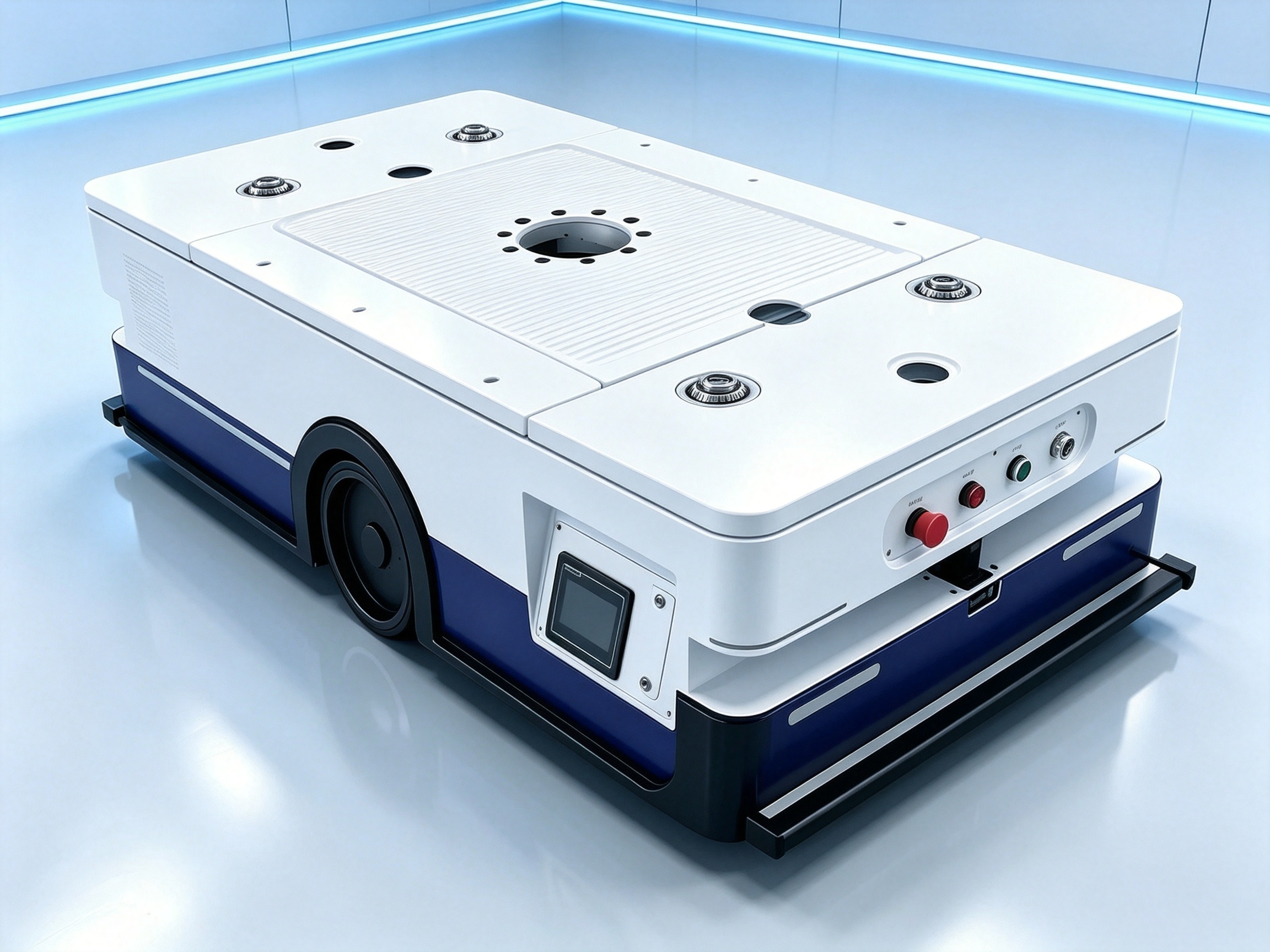 Automated guided vehicles support flexible material movement
