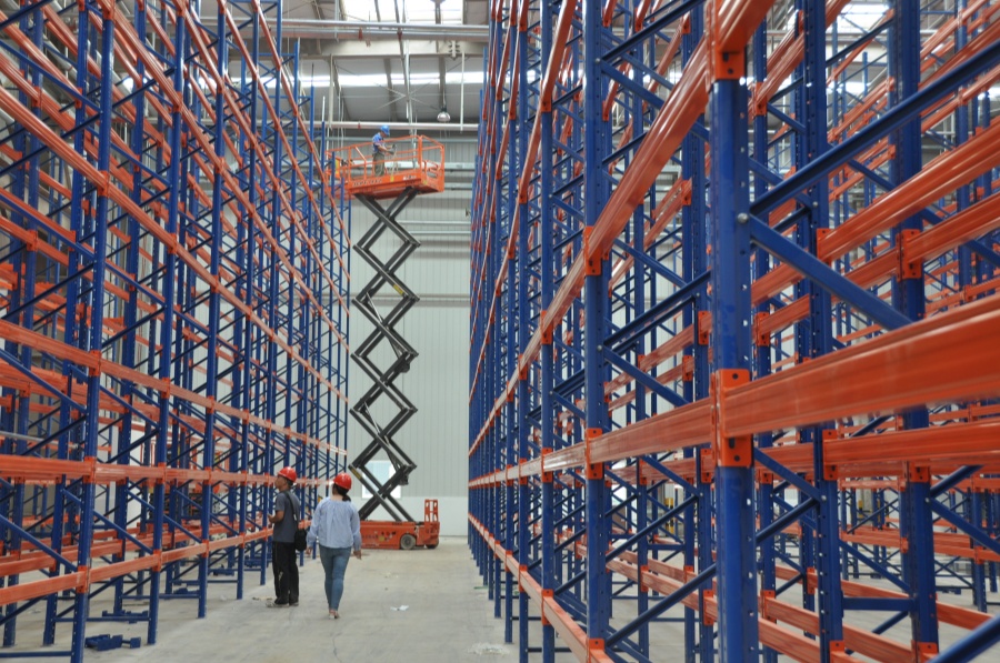 Pallet Racking System installation