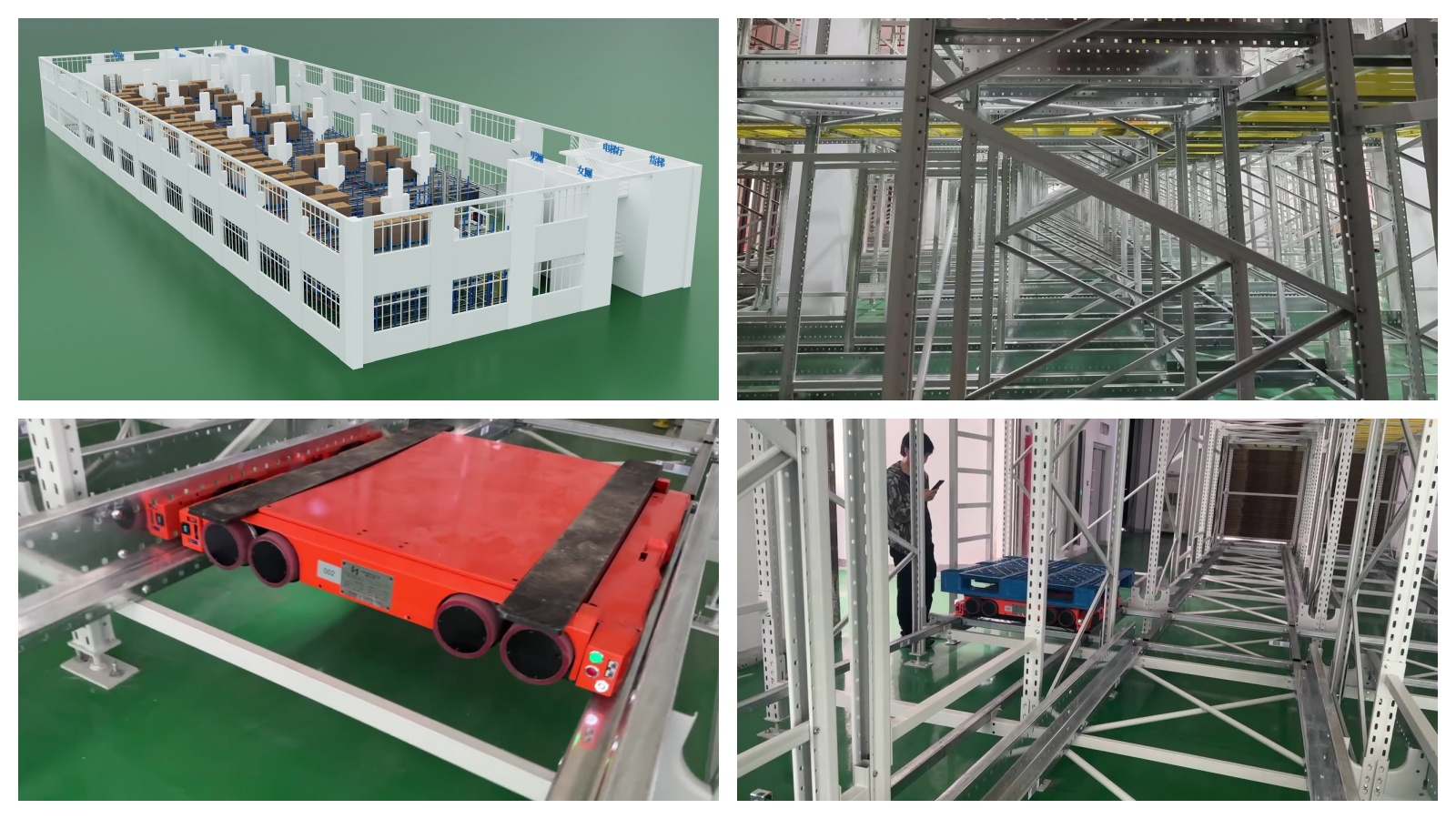 Zhuku four-way shuttle warehouse automation project for Fuding white tea industry