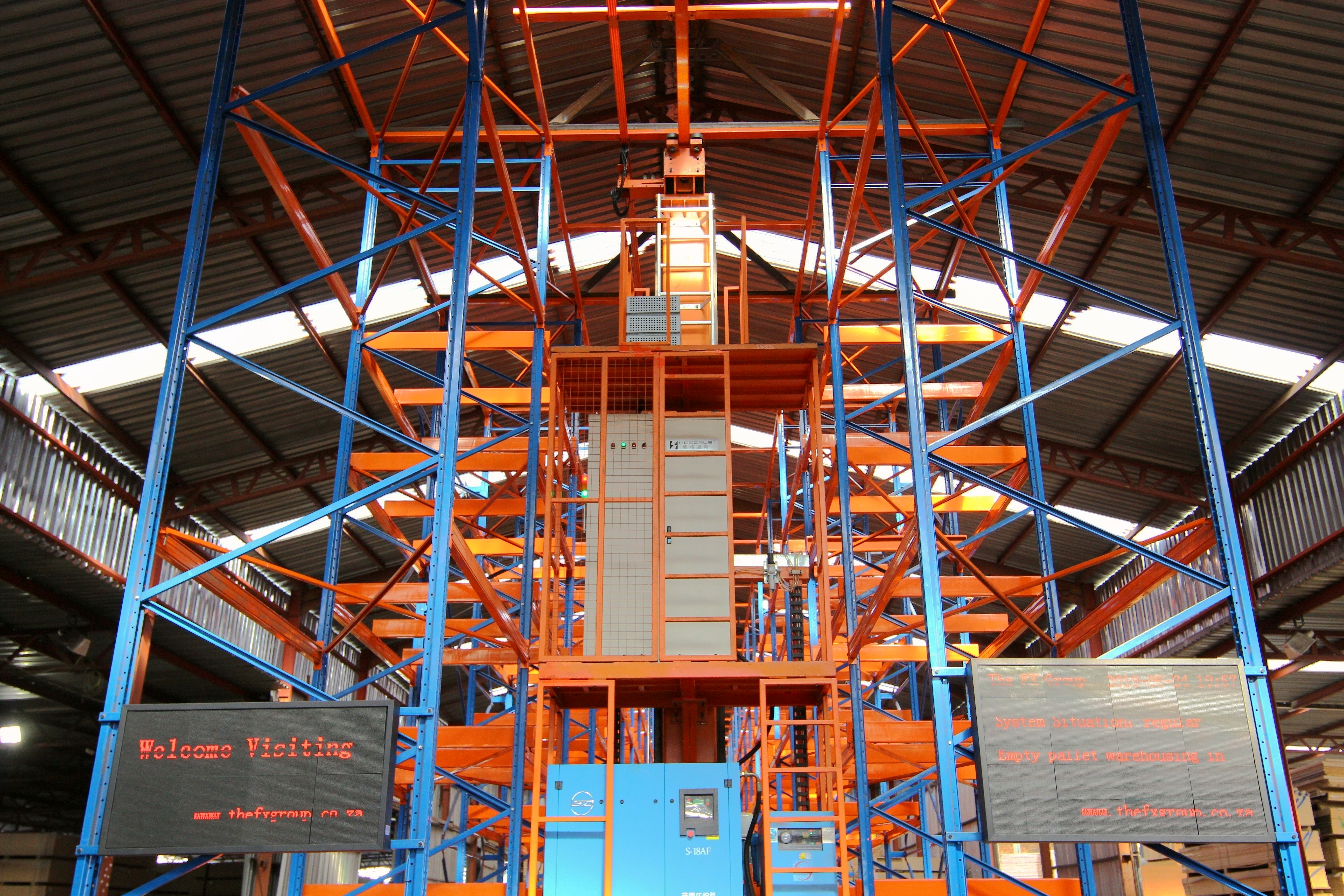 South Africa Stacker Crane Automated Warehouse Project - warehouse automation project