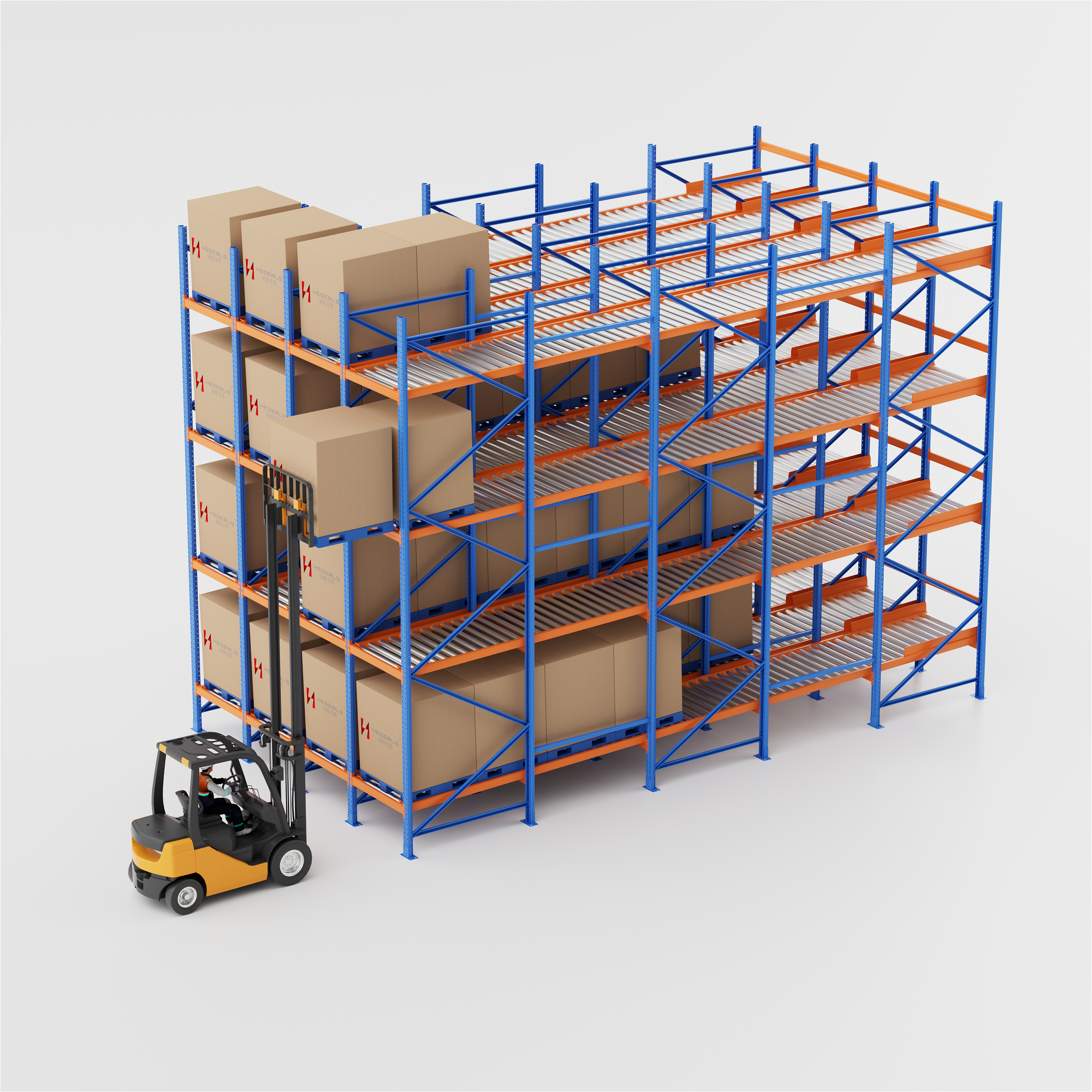 Pallet Gravity Flow Racking System