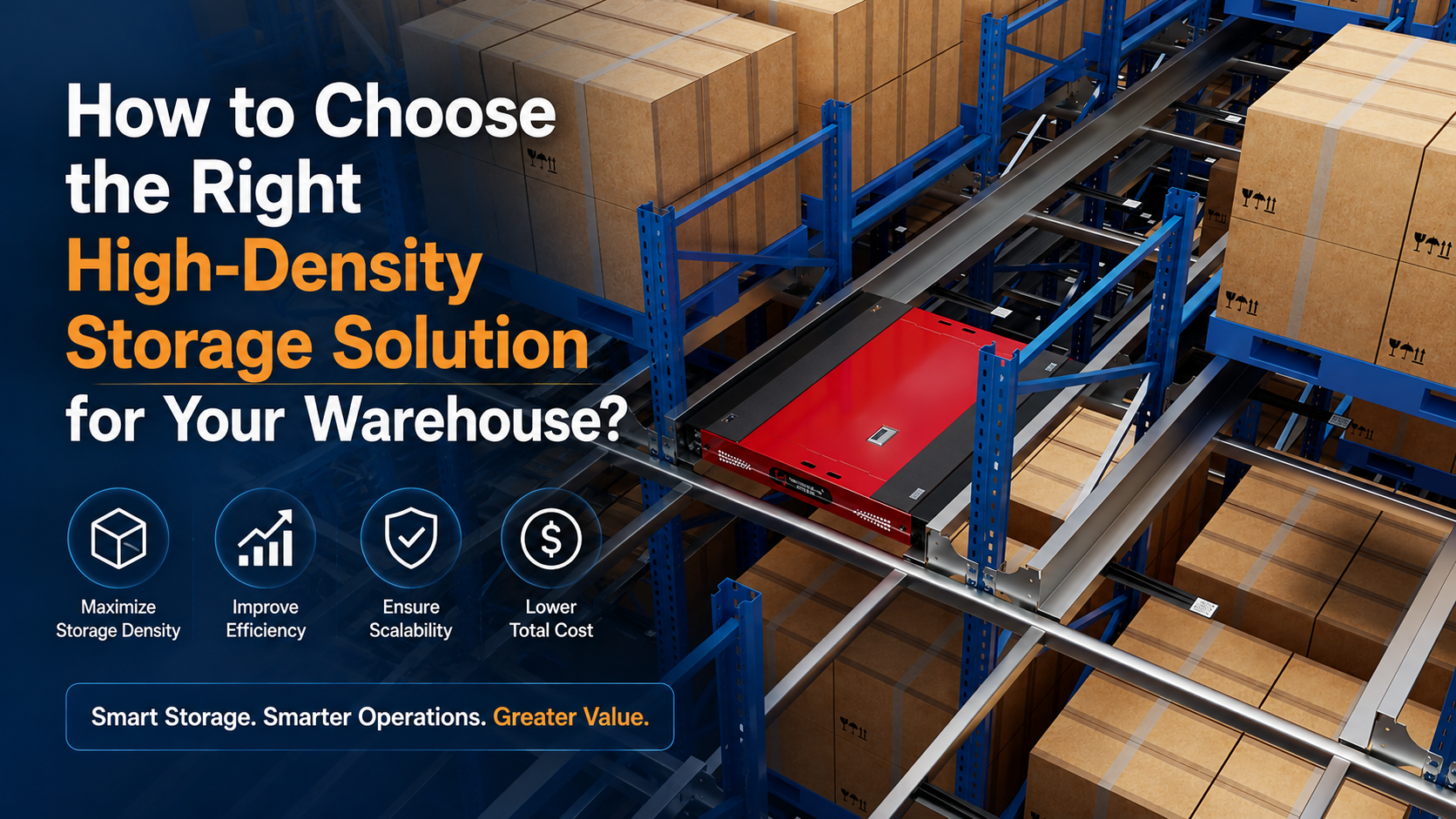 How to Choose the Right High-Density Storage Solution for Your Warehouse? - warehouse automation news